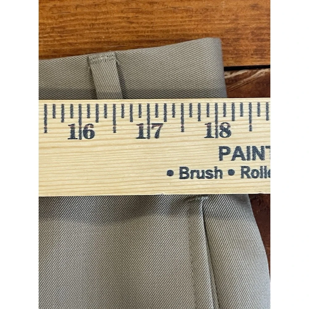 Brooks Brothers‎ Madison Fit Wool Blend Men's Khaki Pants 36x32